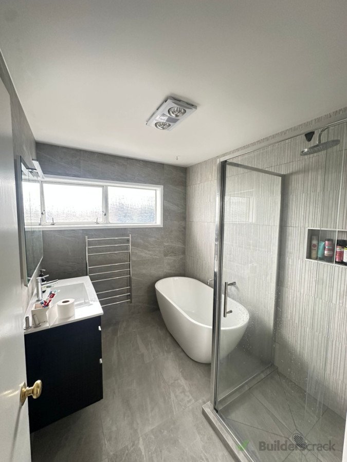 Bathroom renovation