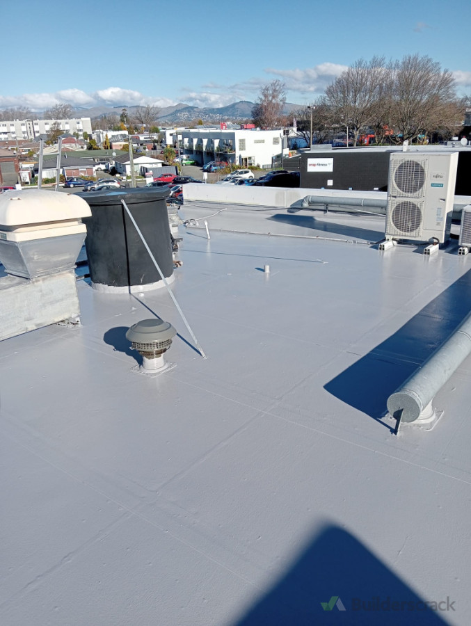 Leaks, stains, and damage were making this old flat roof fail its job. We prepared the surface carefully and applied a high-performance liquid membrane, sealing every detail.