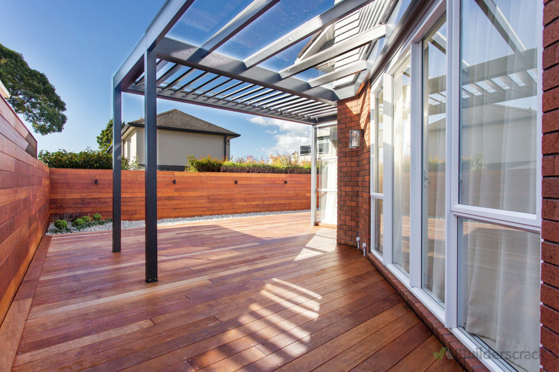 Kwila deck and fencing