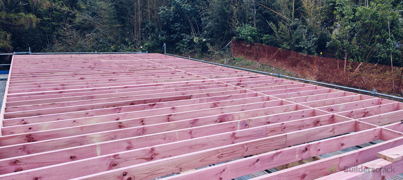 New build, floor framing