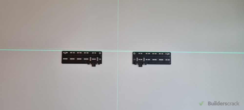 Making sure wall mounts are leveled professionally