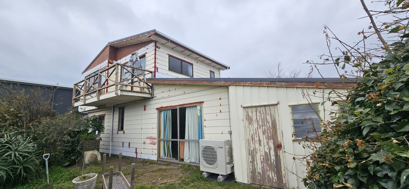 Ramati south two stories house exterior painting before