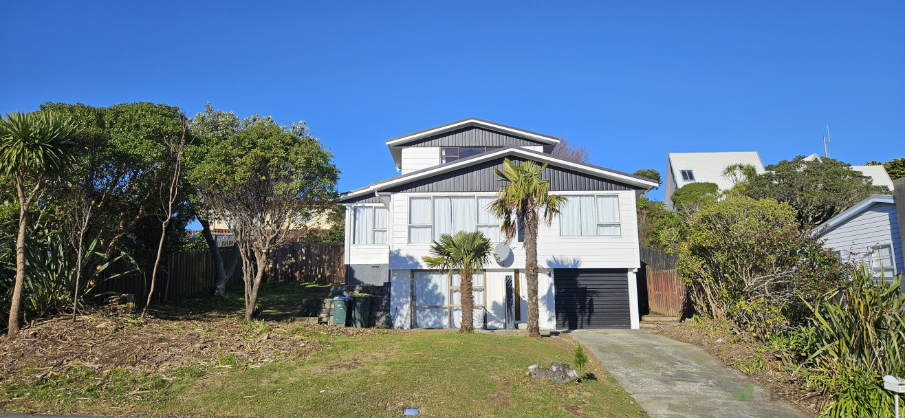 Titahi bay house two stories painting interior and exterior