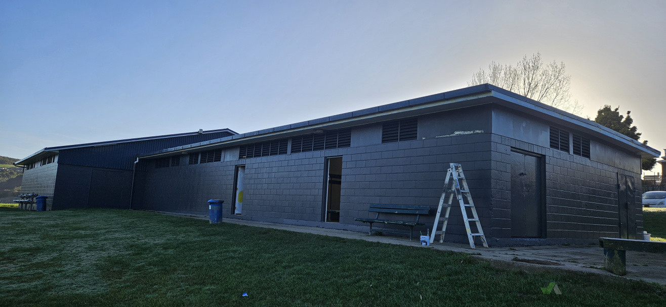Titahi bay boy and girl change room painting interior and exterior after