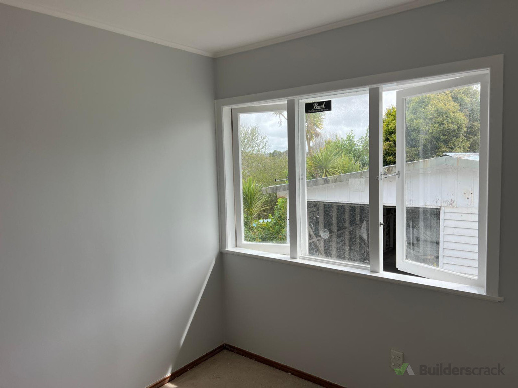 Paint whole house with walls, ceiling, and windows