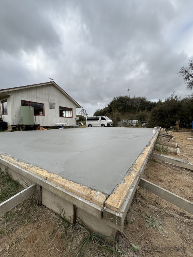 Foundation completed