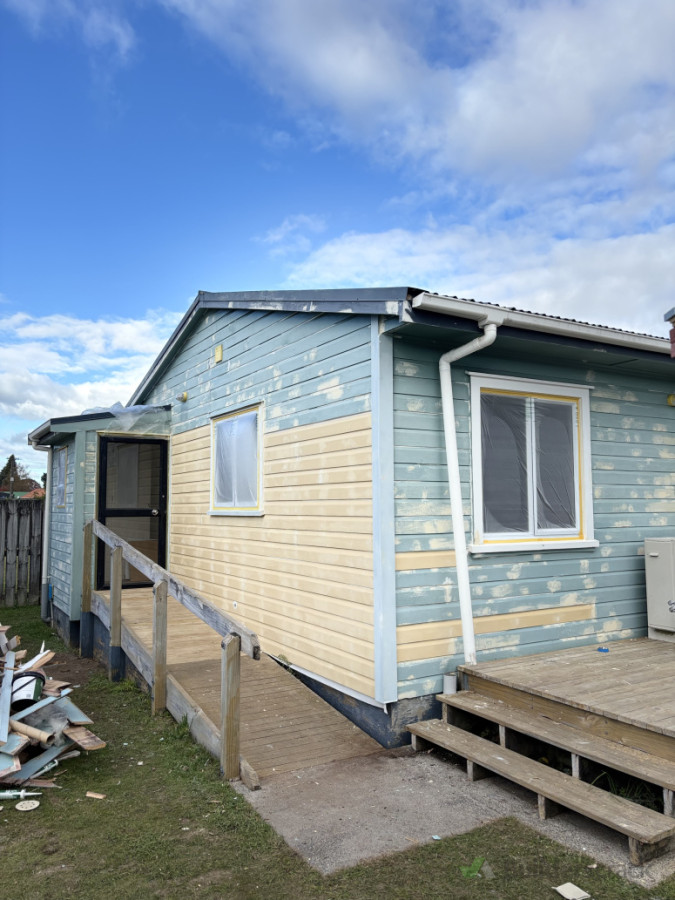 Recladding completed