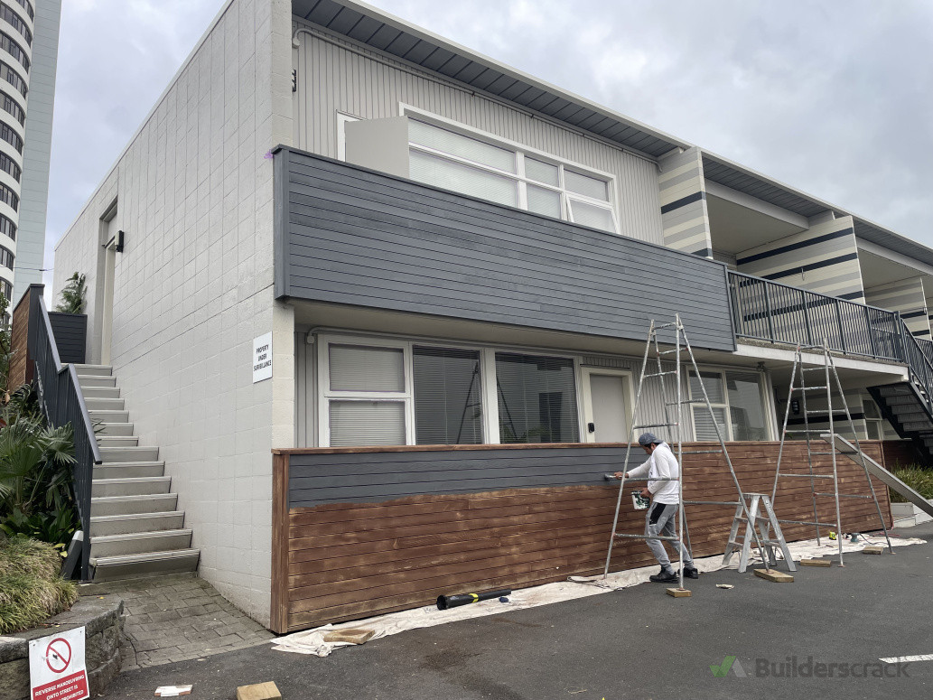 Full external paint including fence