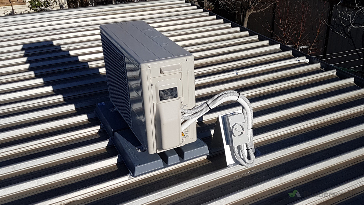 I enjoyed doing the full installation of A.C. units. Doing both the plumbing and electrical.