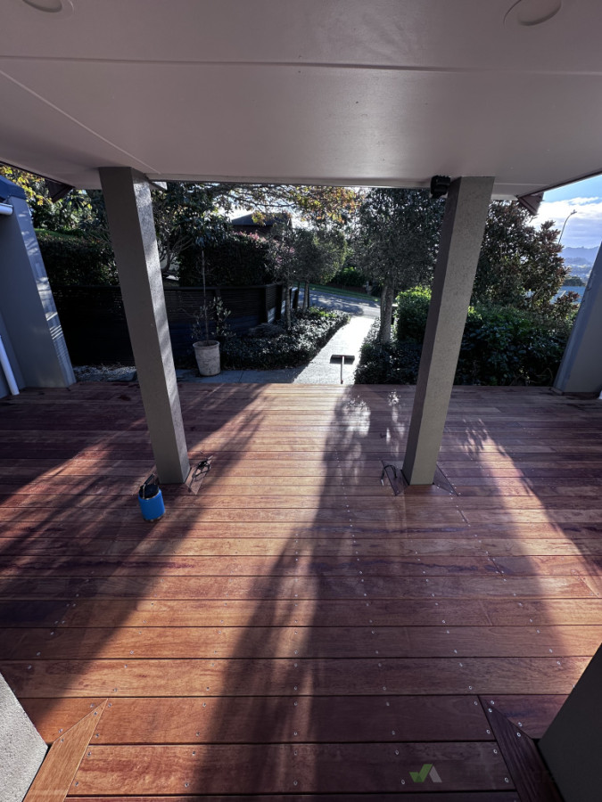 New Kwila Entrance deck