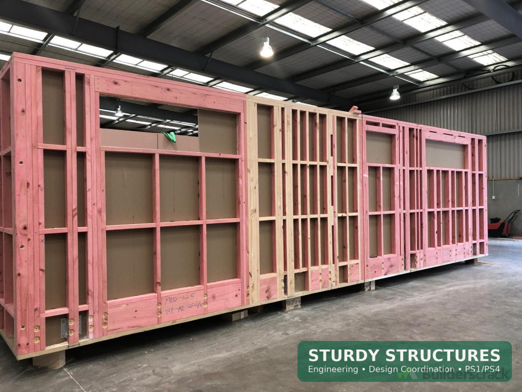 Timber Modular construction done