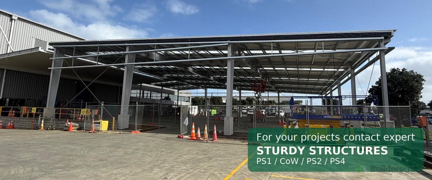 Industrial construction-Canopy constructed