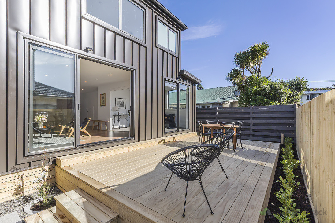 Extend your living outdoors with a new deck and landscaping. The perfect blend of style and function to create a space for relaxing, entertaining, and enjoying your home all year round.