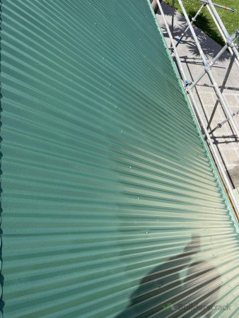Finished roof