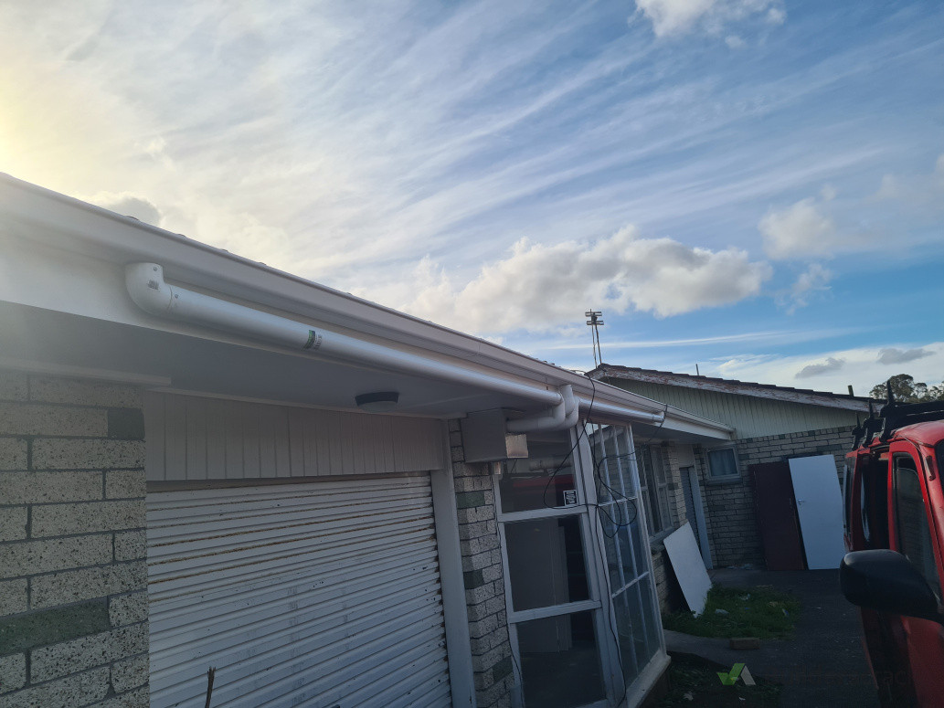 My personal design of Additional downspout going to one drainage