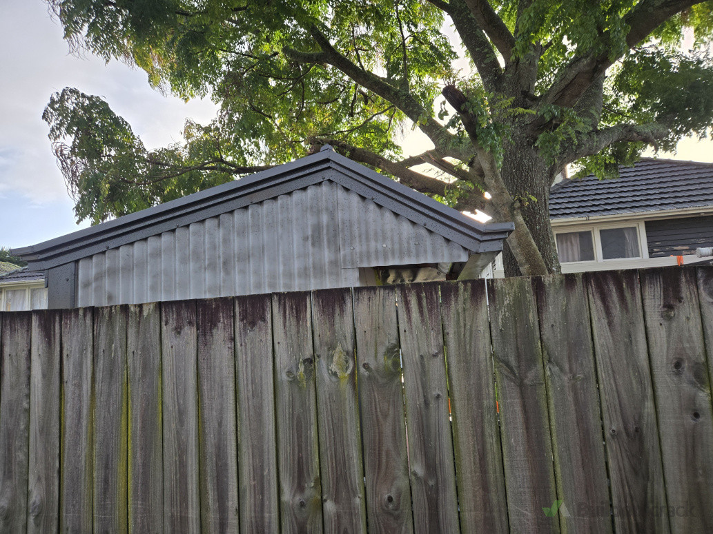 Personal design of gutter and barge flashing m