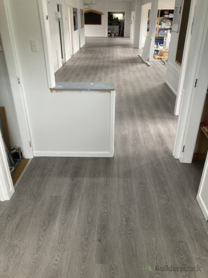 Vinyl Planks over Hardboard