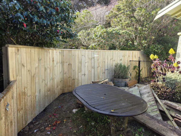 New fence