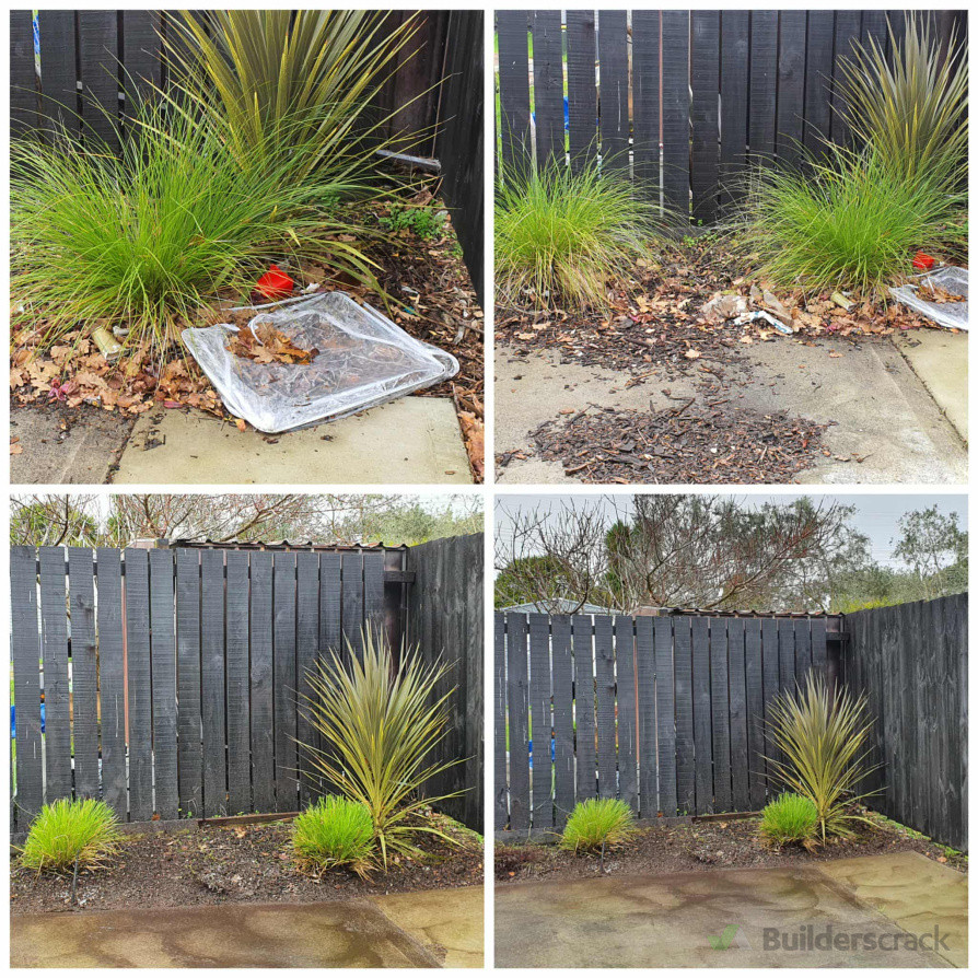 Garden tidy-up & re planting