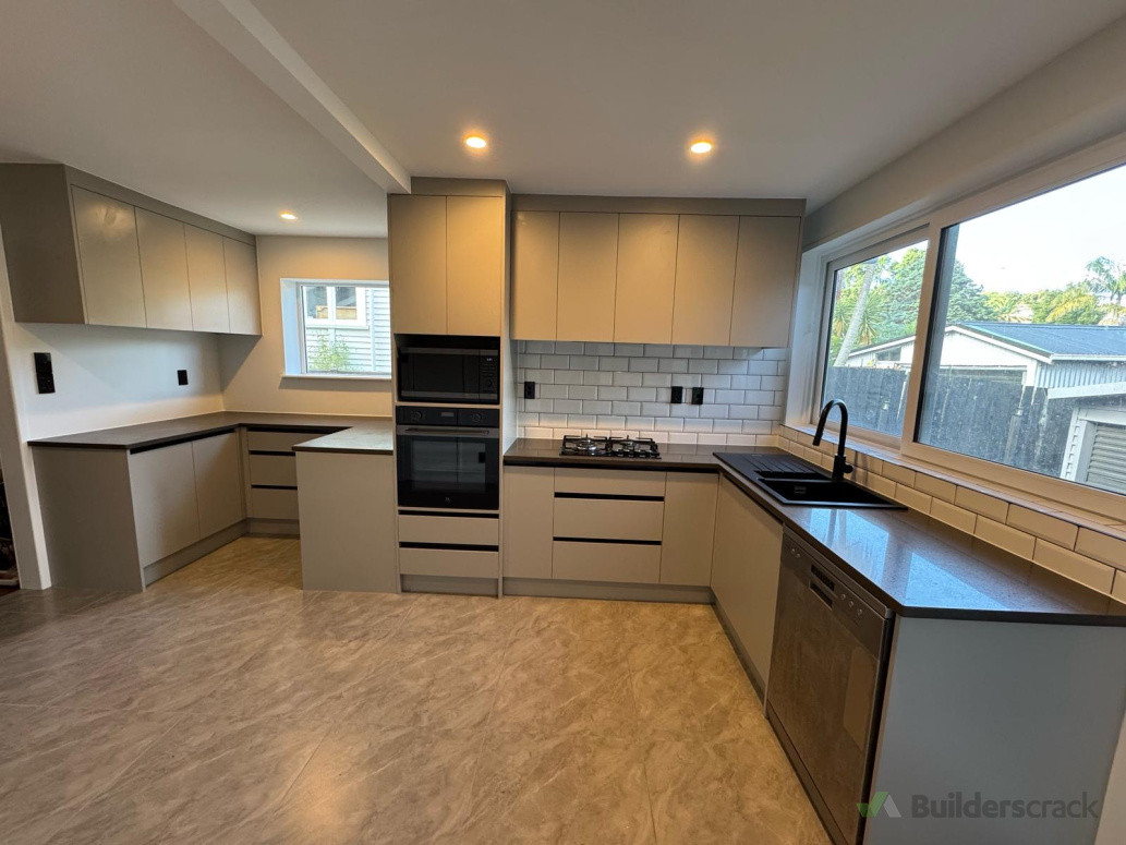 Complete renovation of kitchen new kitchen pictured here.
