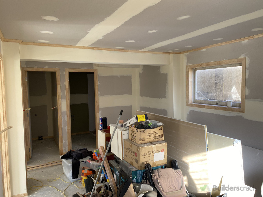 Recently completed basement conversion