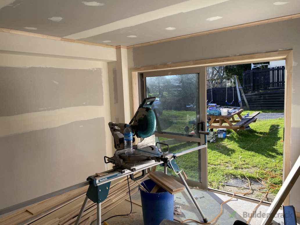 Recently completed basement conversion