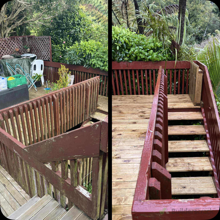 Before/after exterior clean