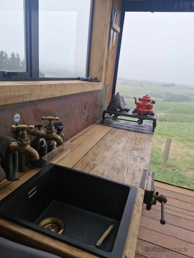 Unique Canopy Camping set up