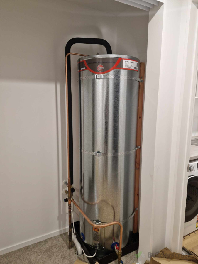 Hot Water Cylinder installation