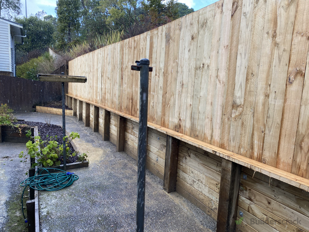 Retaining Wall & Fence Replacement