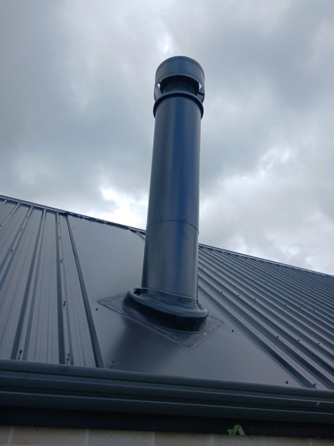 Installation of new flue