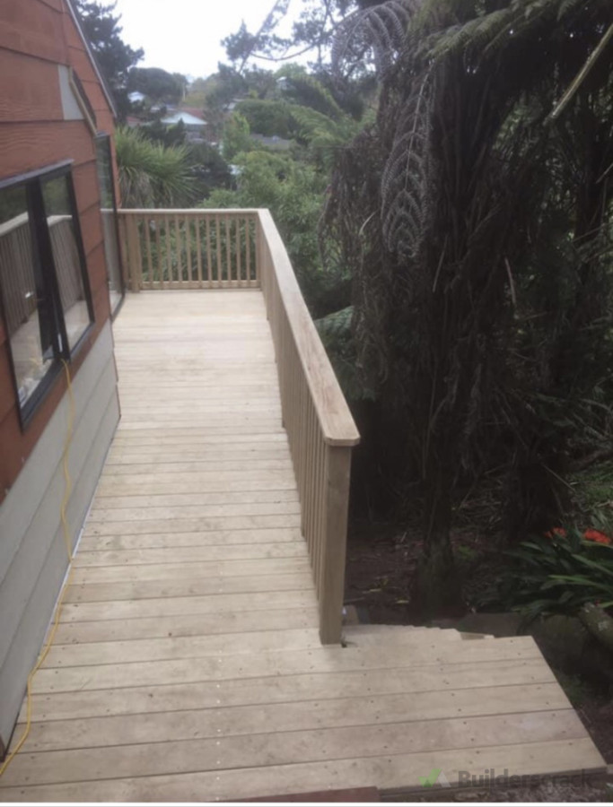 Restore decking and balustrade