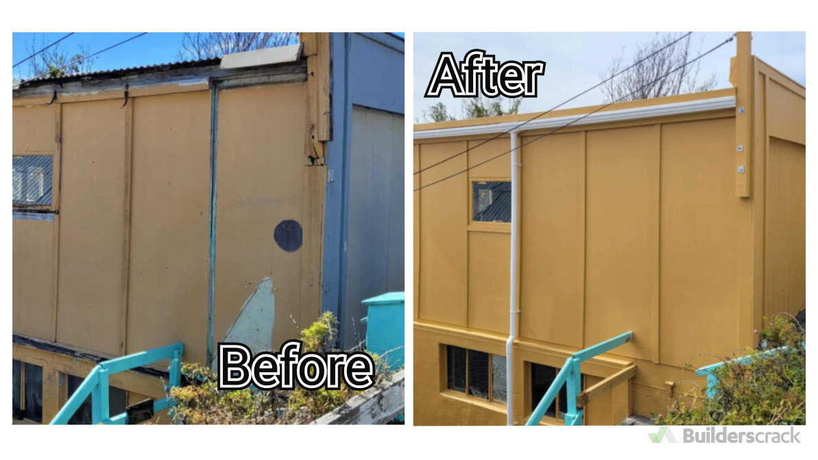 Garage repair and paint!