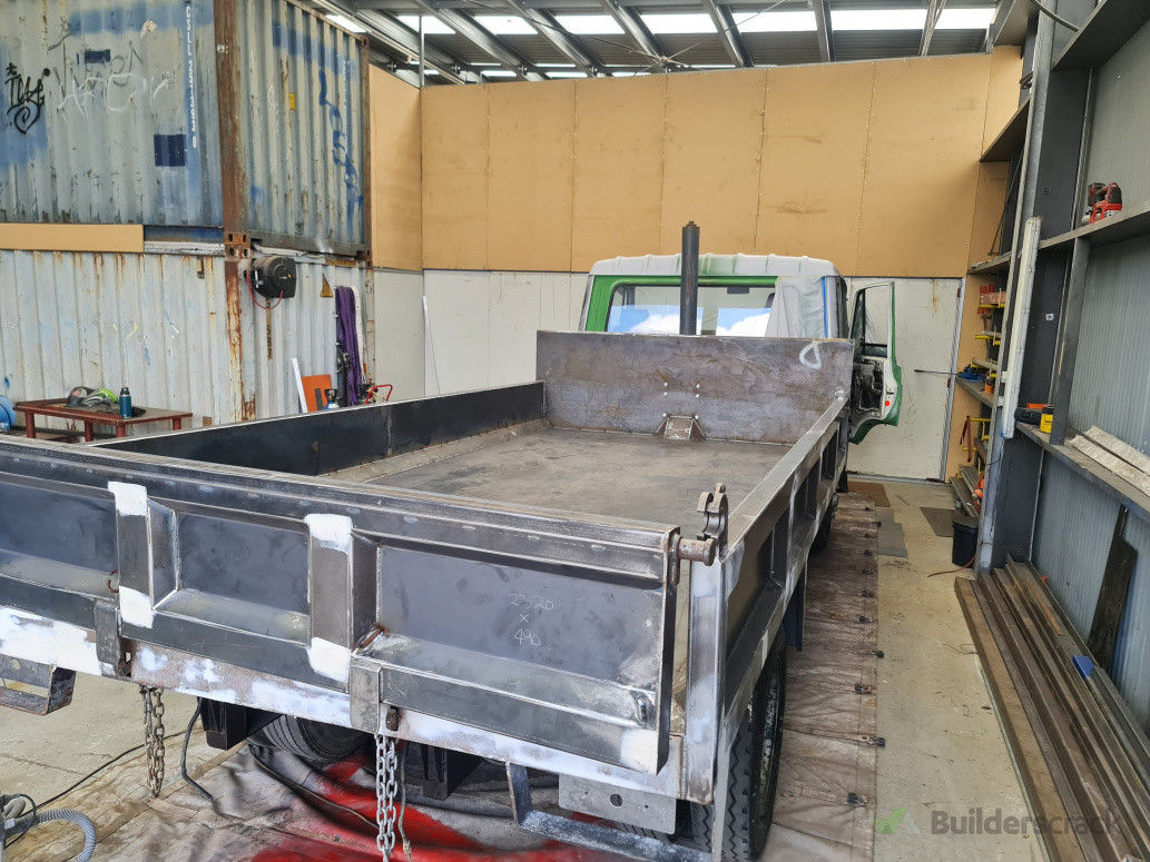 Final Stage of Tipper Body.