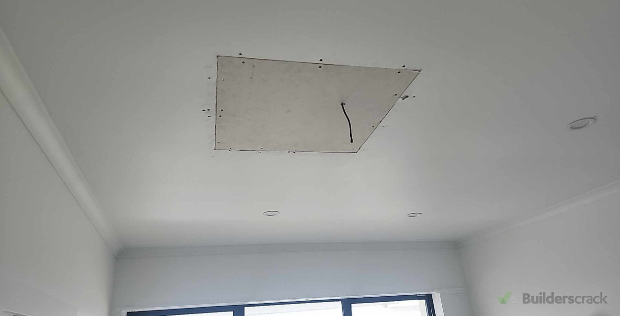 Patch repair  water leak