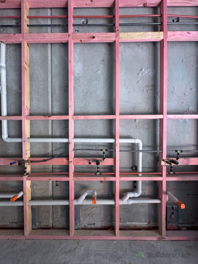 Pre pipe and waste pipes