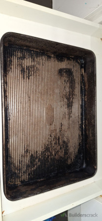 Cast Iron Pan from Very dirty Steam Clean