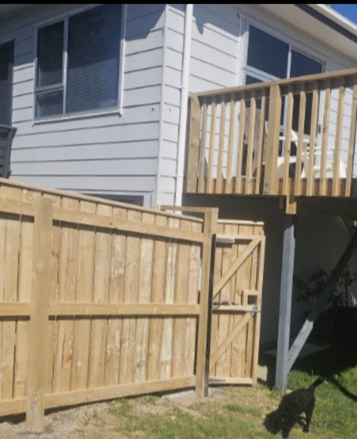 Build new fence and deck