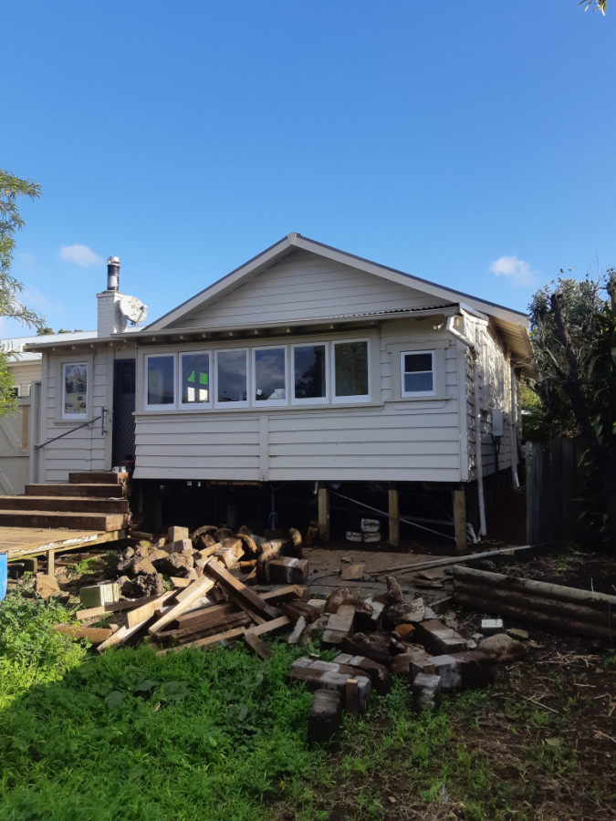 Foundation re-instatement 1920's bungalow
