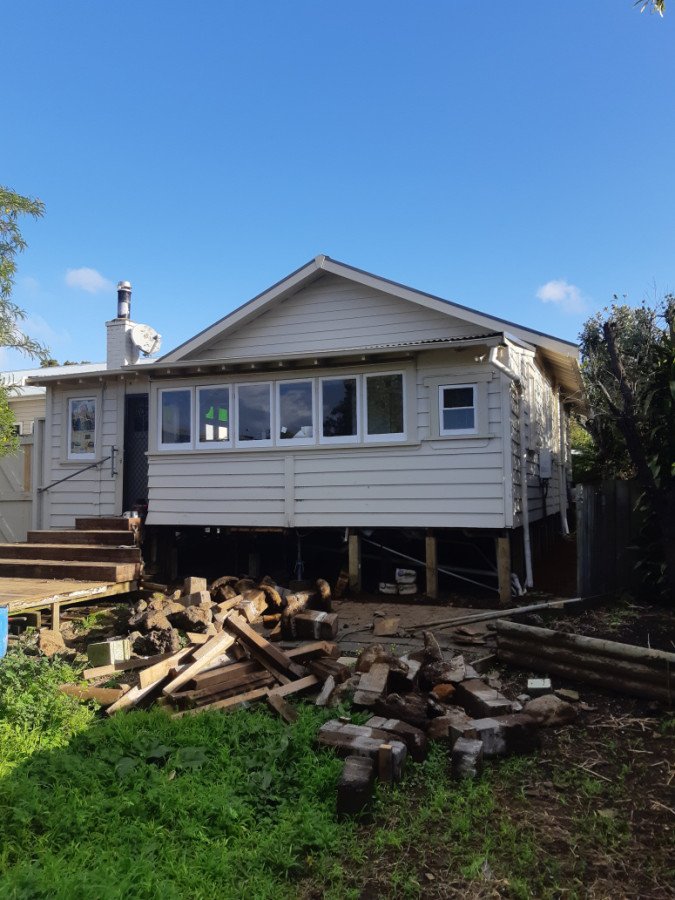 Foundation re-instatement 1920's bungalow