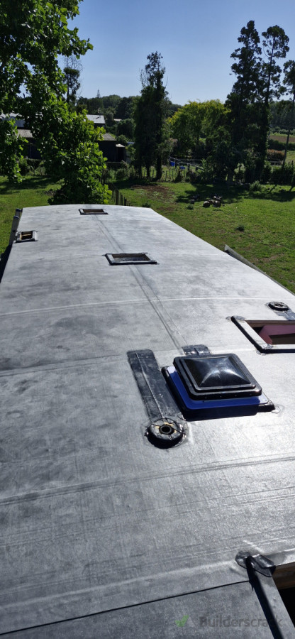 EPDM to caravan roof
