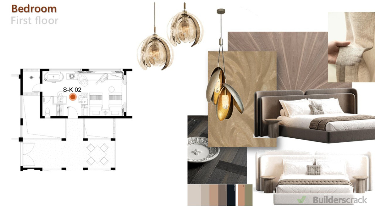 Bedroom Colour & Soft Furnishing Design