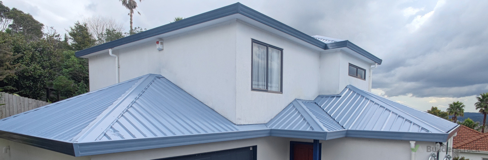 Metal Roof Painting with Dulux Paint