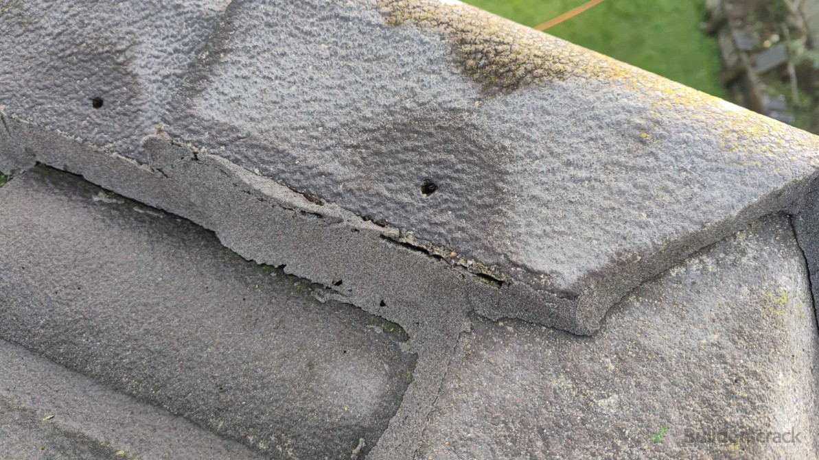 Ridge Crack Must Be Repaired