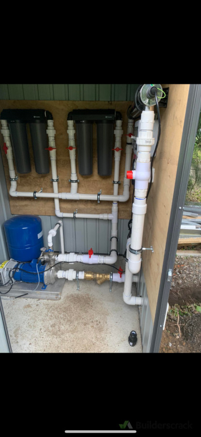 New Pump station and filters