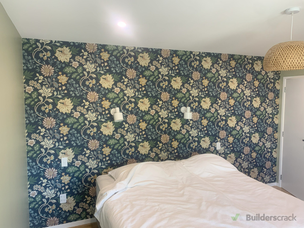 Browns Bay (paint and hang wallpaper)