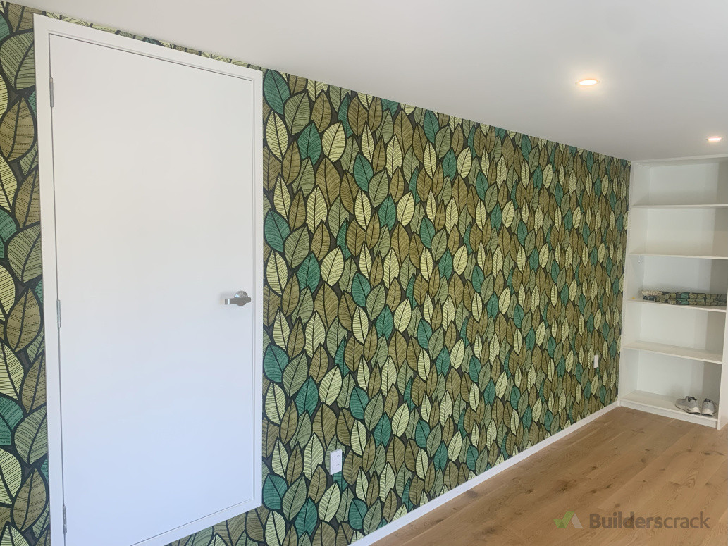 Murrays Bay (paint and hang wallpaper)