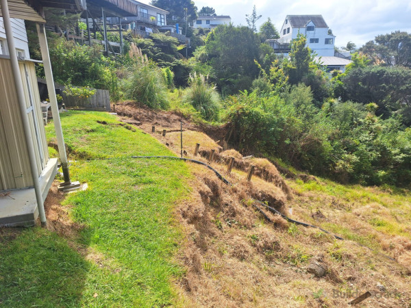 before we started after a year of waiting for plans