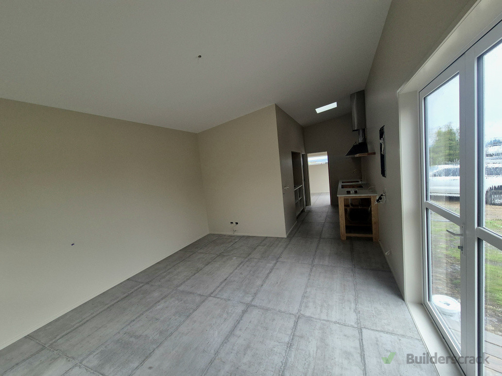 Completed building work