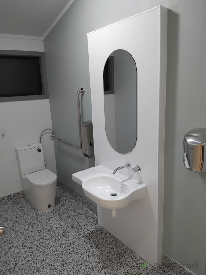 Commercial bathroom renovation